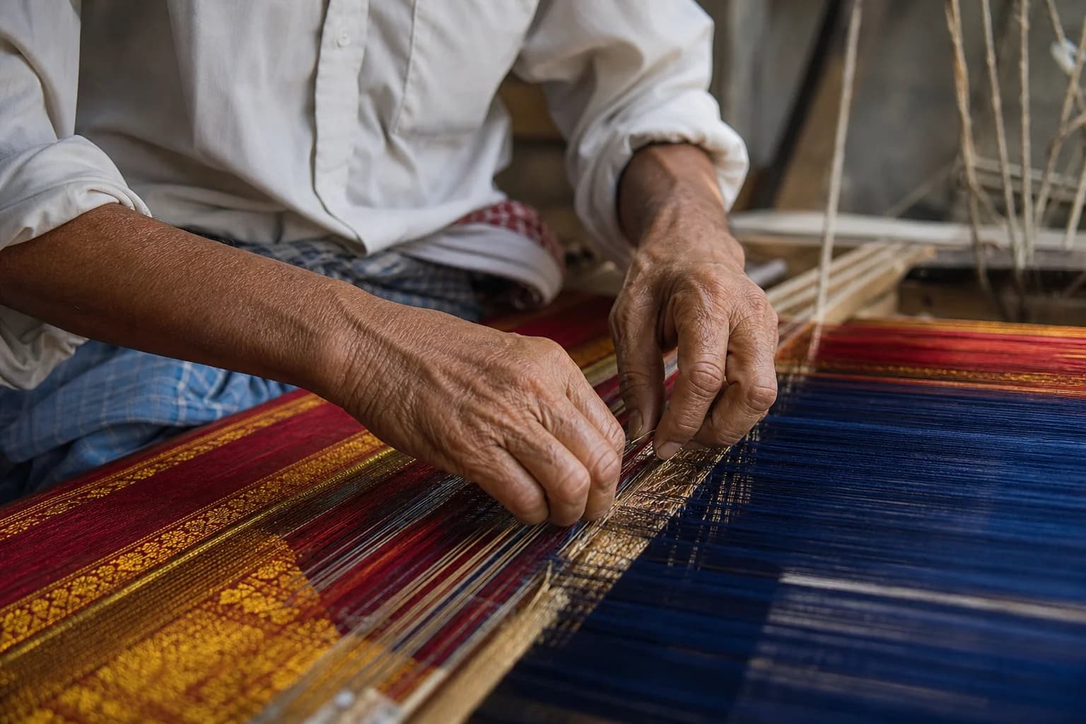 Traditional craft practice — living heritage skills
