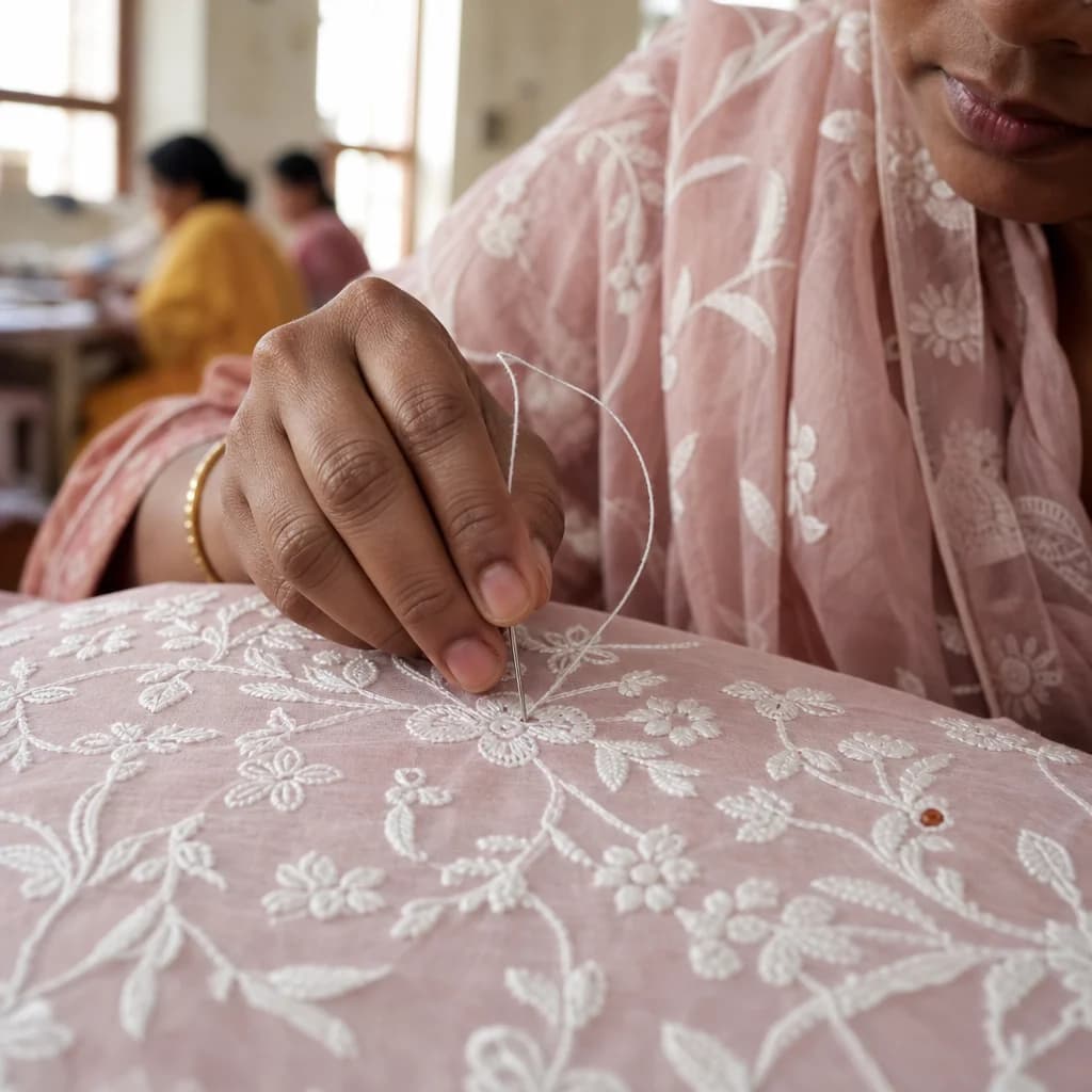 Chikankari Embroidery