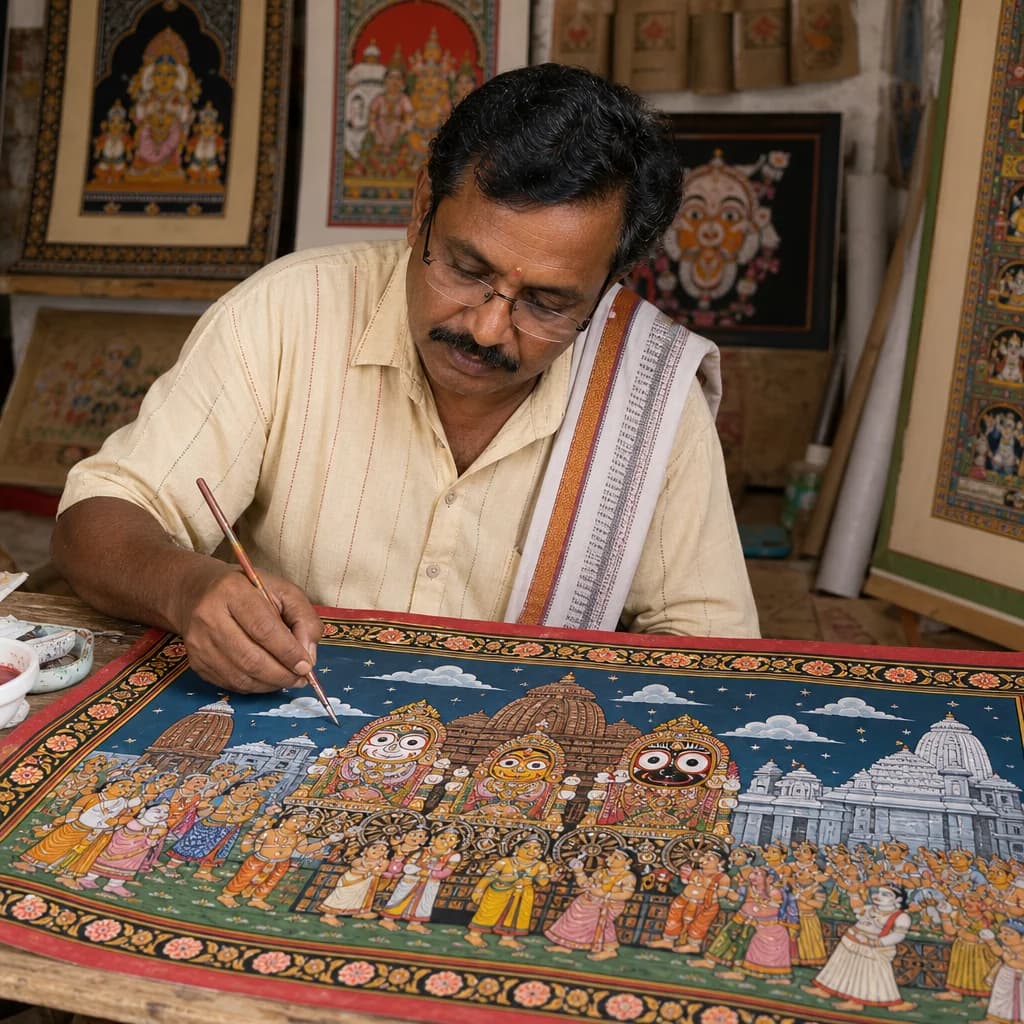 Pattachitra Painting