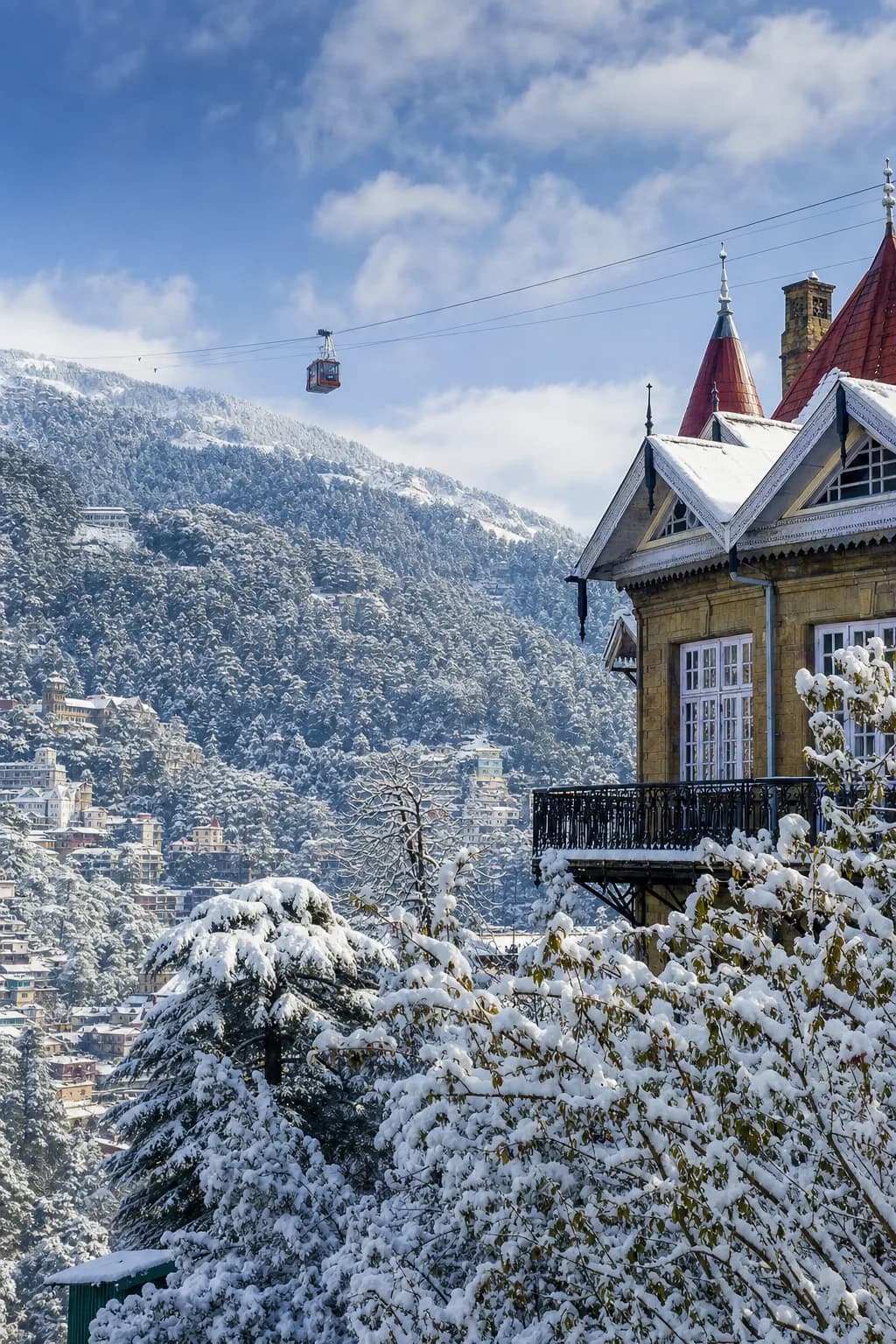 Magical Himalayas: Shimla & Manali Winter Tour 2026
