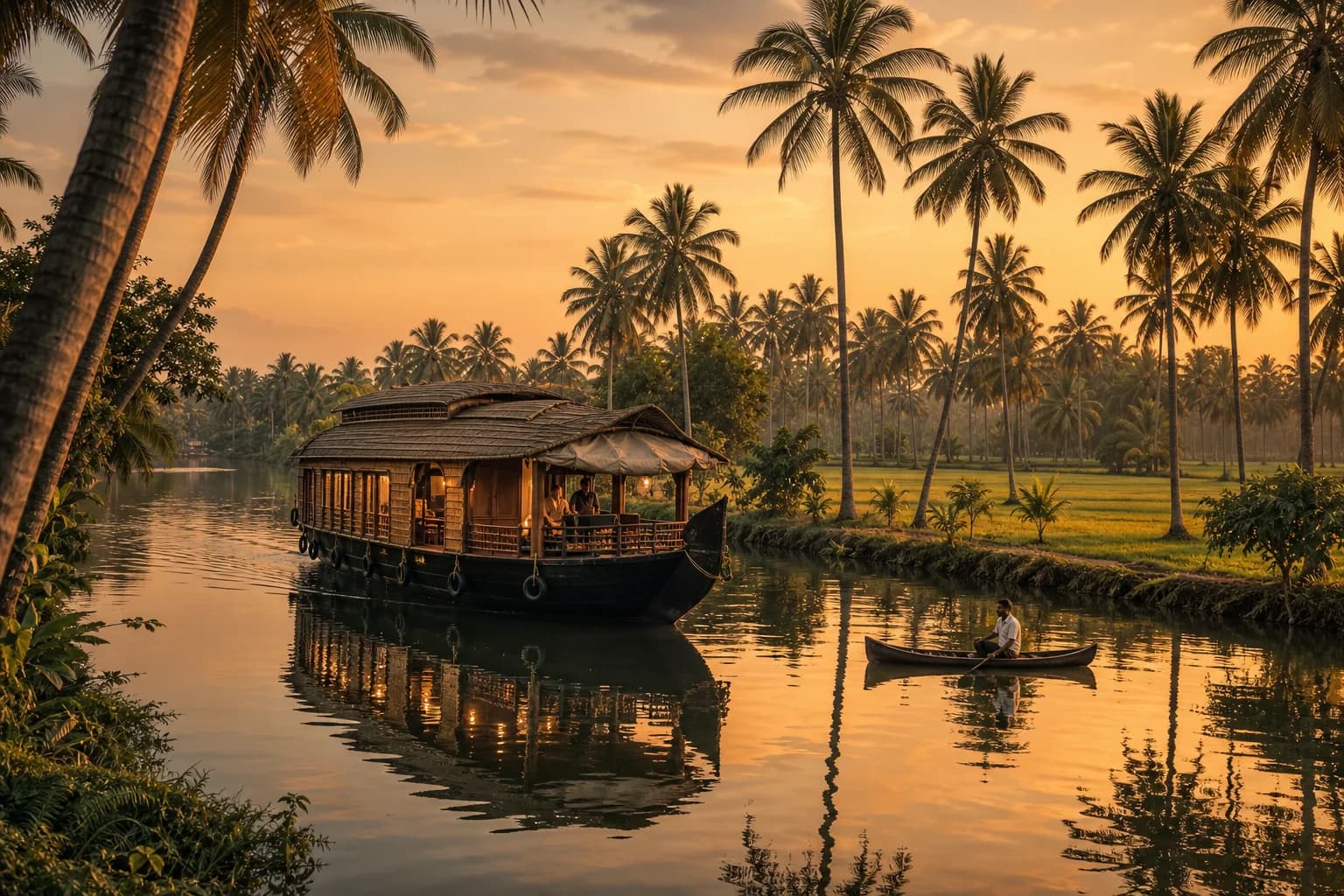 Alleppey — The Backwaters of Kerala