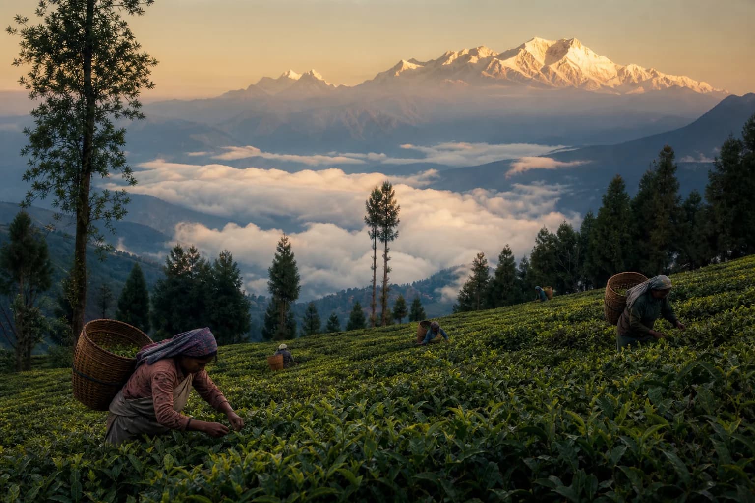 Darjeeling — Tea Hills of the Himalayas