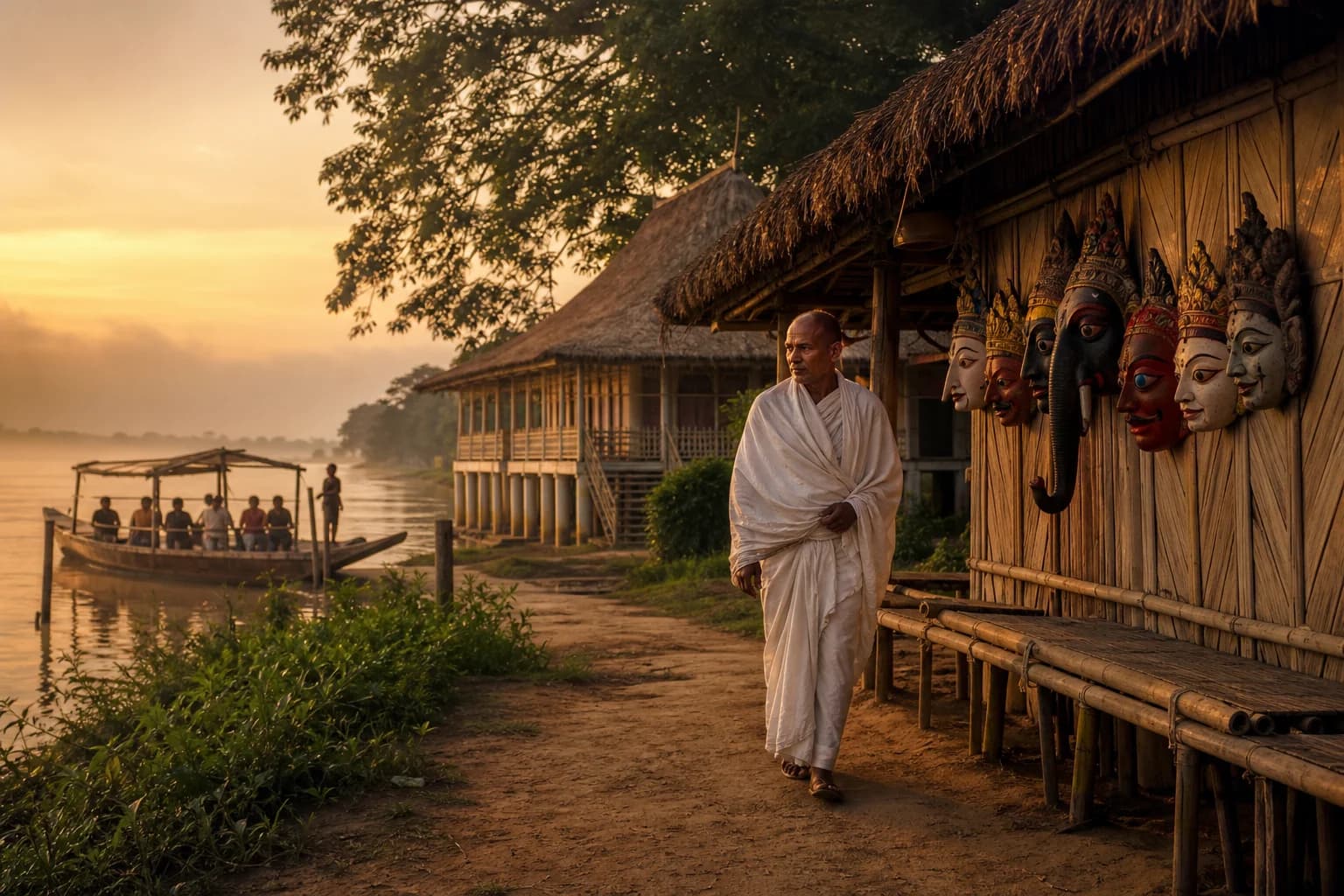 Majuli — River Island of the Sattras