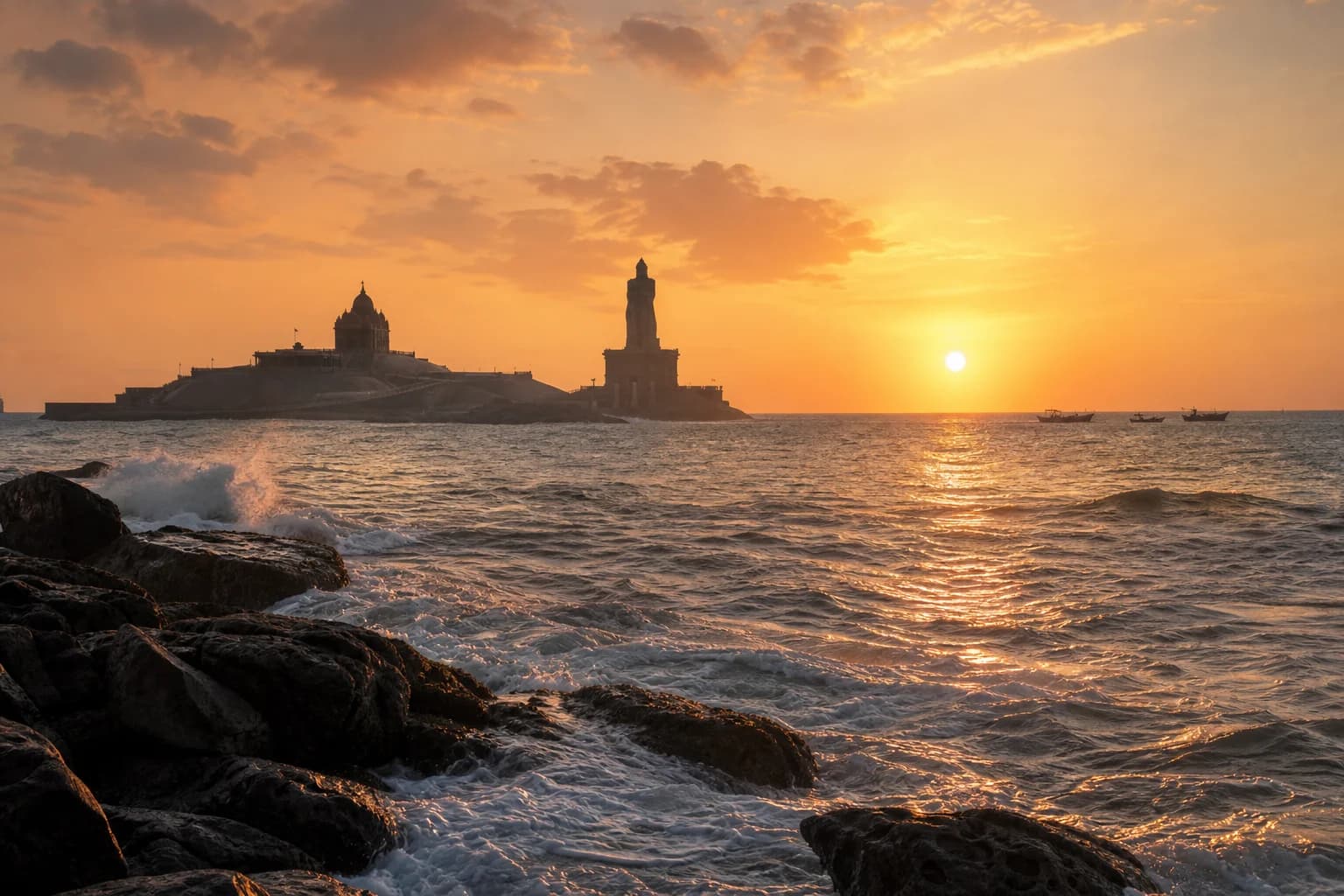 Kanyakumari — Where Three Seas Meet